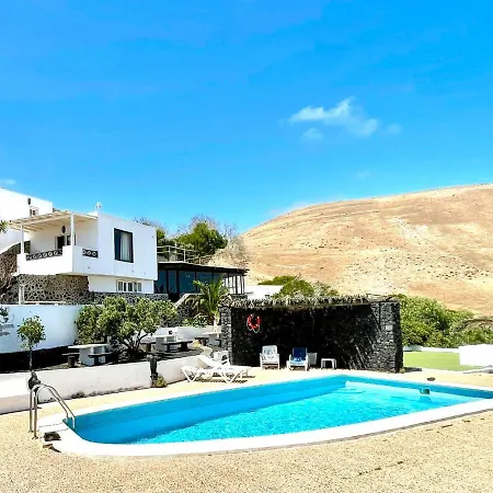 Bonito Apartamento C Con Estupenda Vista A Oceano Y Piscina, En Lanzarote Appartamento Uga