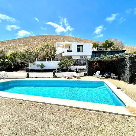 Bonito Apartamento C Con Estupenda Vista A Oceano Y Piscina, En Lanzarote * Uga
