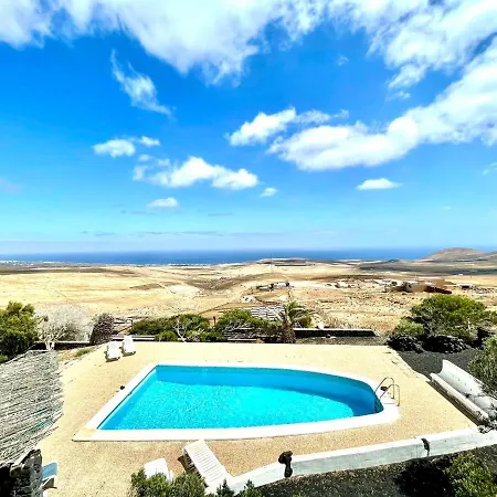 Apartamento Bonito Apartamento C Con Estupenda Vista A Oceano Y Piscina, En Lanzarote